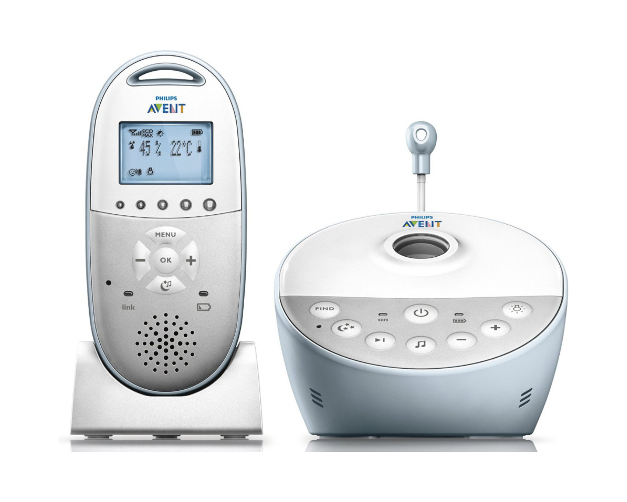 Philips Avent Audio Monitors Συσκευή παρακολούθησης μωρού DECT SCD580 00
